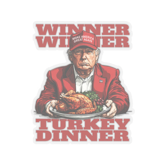 Trump Winner Winner Sticker